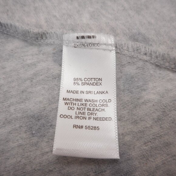 Express Women's size S Sleeveless Cropped Peplum Top Gray Polka Dot Zip - Picture 6 of 7